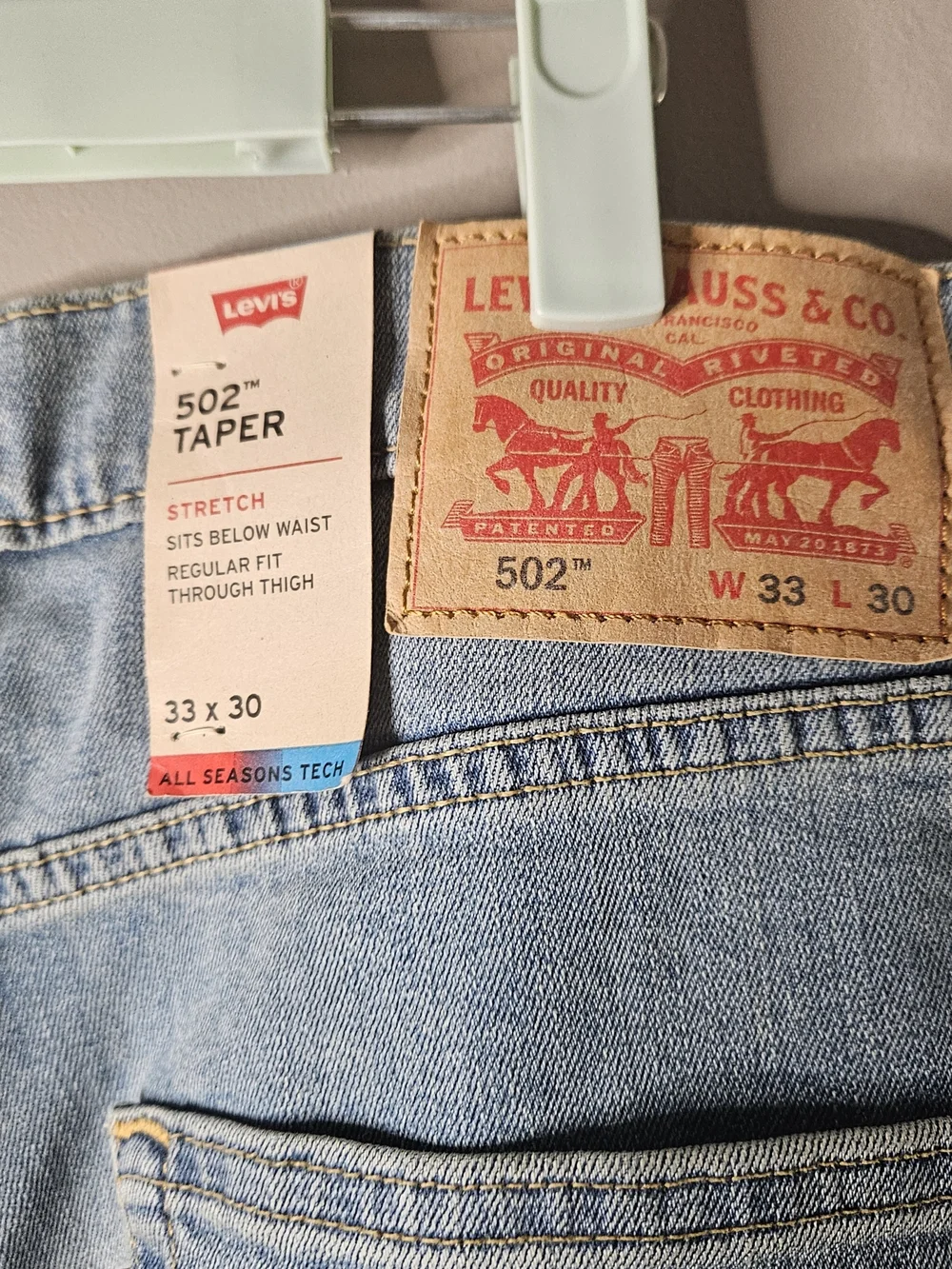 Levi's Light Blue Slim Straight Men's Jeans